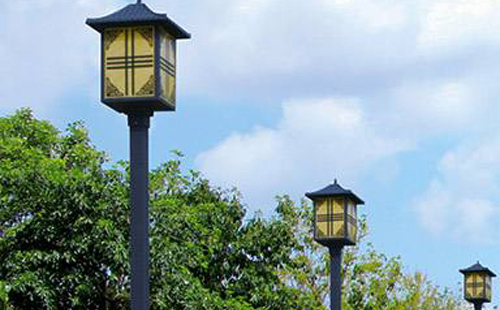 永登庭院灯安装间距与布灯设计全解析